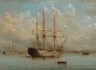HMS Victory v Portsmouth kolem r. 1881